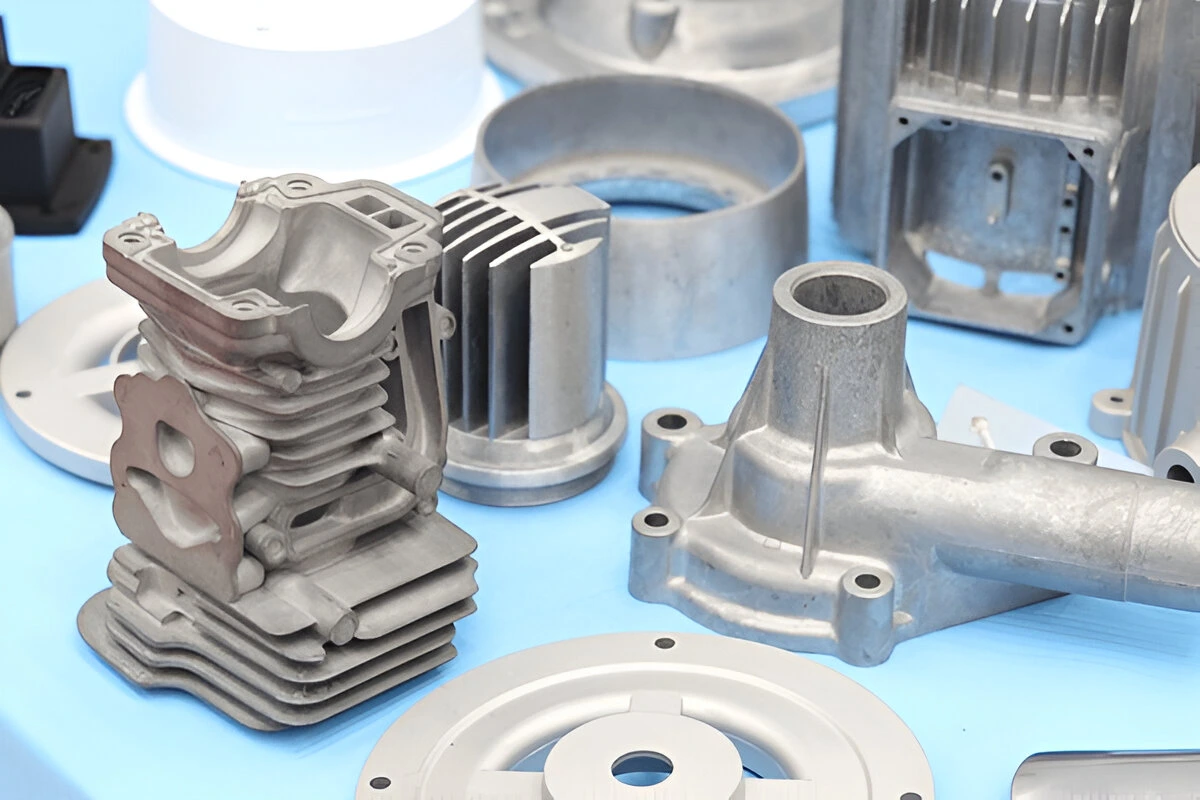Pressure die casting — molten metal injected under high pressure into steel mould to create precise complex parts
