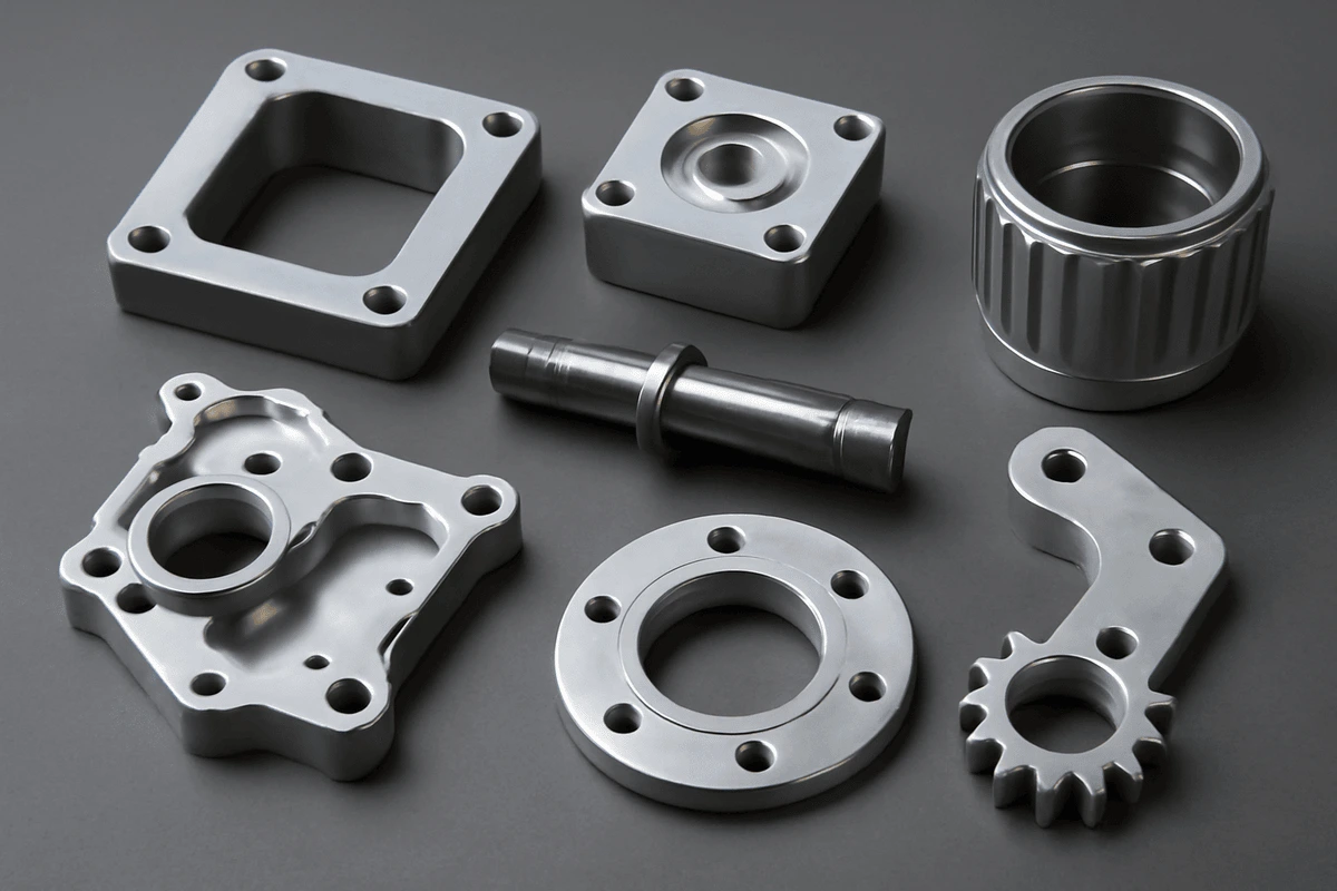 CNC machined component